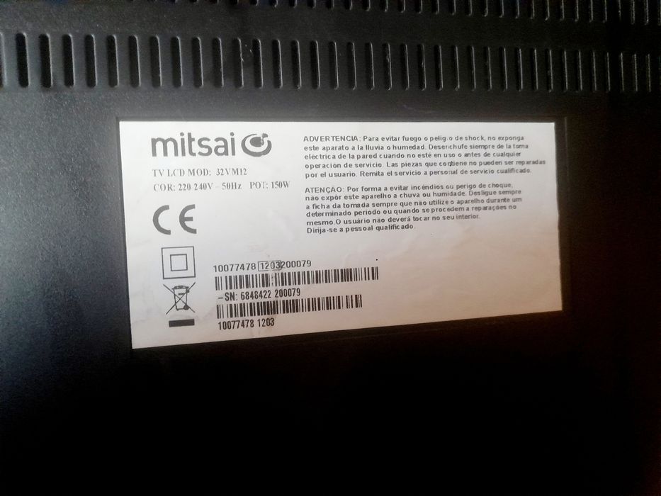 Televisão Mitsai 32 Polegadas