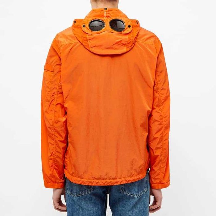 Куртка C.P. Company Hooded Google Zip Overshirt Spicy Orange