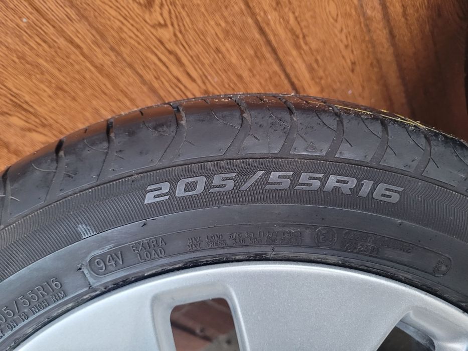 Alufelgi audi a4 b7 205/55/16 6.5mm 4619r