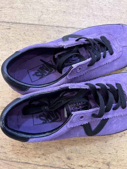 Vans Sport Low Suede Violeta/Preto – Novas (Tam. 37)