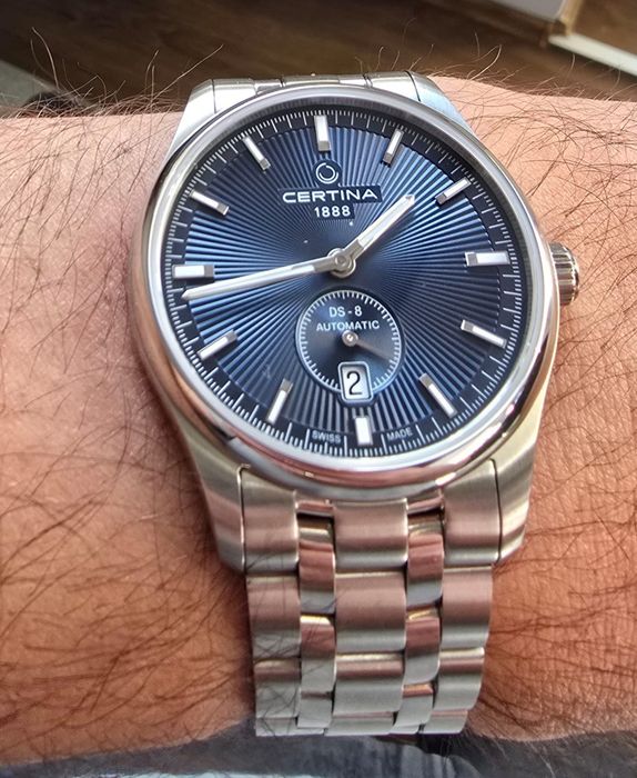 Zegarek automatic Certina DS-8 Small Second 40 mm