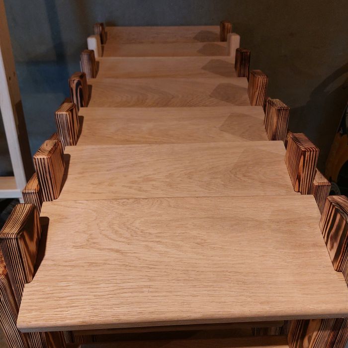 Деревяні стрем'янки, драбини.