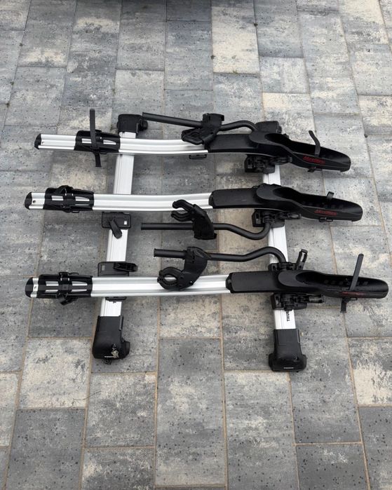 Bagażnik rowerowy na dach Thule 3 rowery. STAN BARDZO DOBRY.