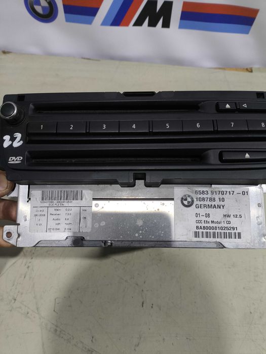 Radio Profissional CCC BMW série 1 E81/E82/E87/E88 (LCI)   917.0717