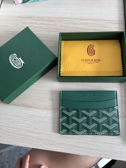 Goyard CardHolder green