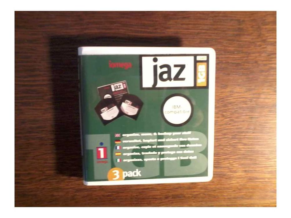 Диск магнитний носитель инф. IOMEGA JAZ 1GB DISK IBM FORMATTED Б/У