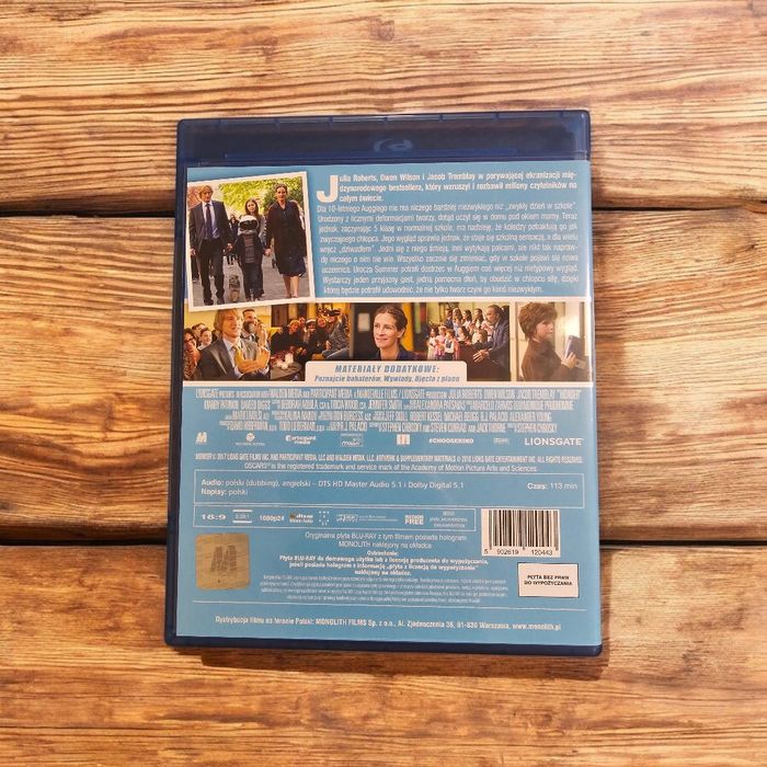 Film "Cudowny chłopak", Blu-ray PL