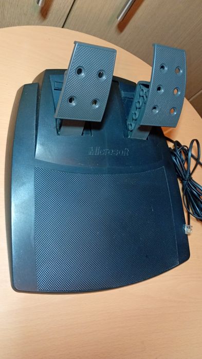Pedais Microsoft SideWinder Precision Racing Wheel and Pedalskikiiii