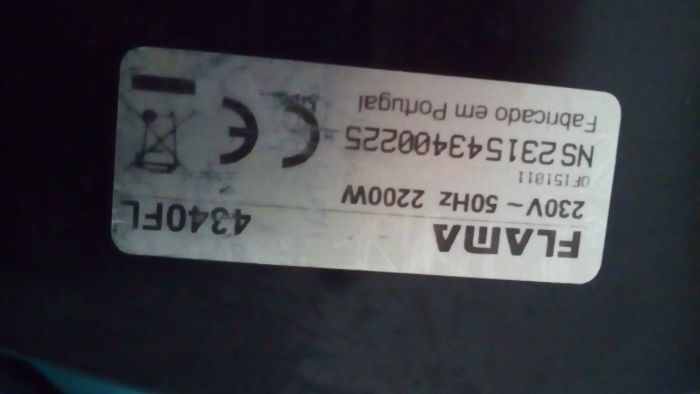 Grelhador FLAMA - Potente e versátil - 2 posições de grelha - 2200W