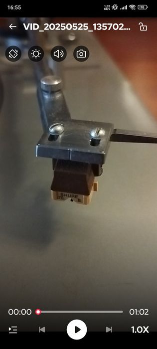 Gira Discos marca AUREX Full Automatic TOSHIBA SR-D45