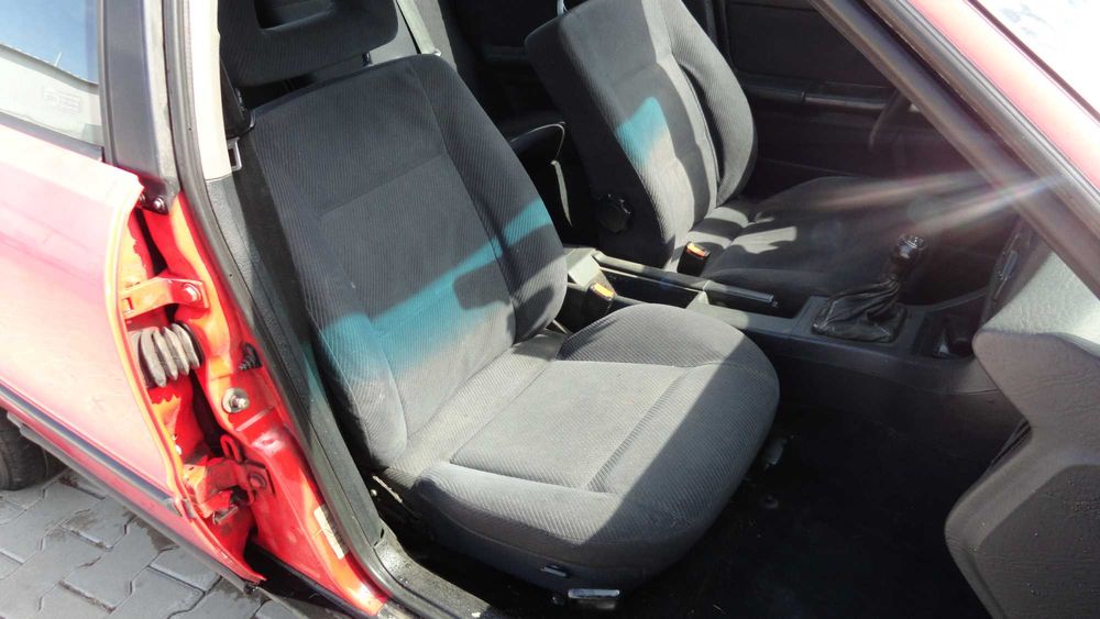 Drzwi lewe przód przednie Audi 80 B4 czerwone