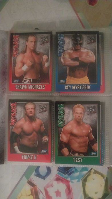 Jogo de cartas da WWE "Payback".