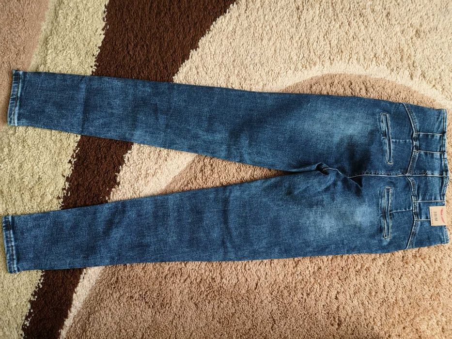 Spodnie jeansy NOWE roz M 38 wysoki stan