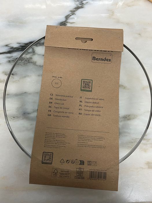 Tampa frigideira Re-generation Berdens 24cm