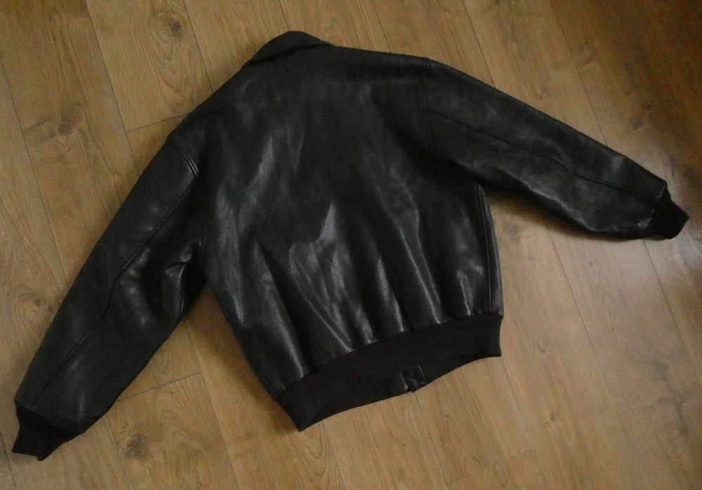 Kurtka męska skórzana Us WINGS A2  pilotka LOTNICZA skóra  L/XL