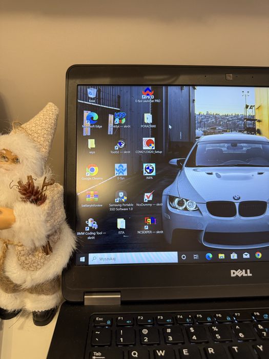Laptop diagnostyczny BMW E/F/G ENET K+DCAN Gotowy