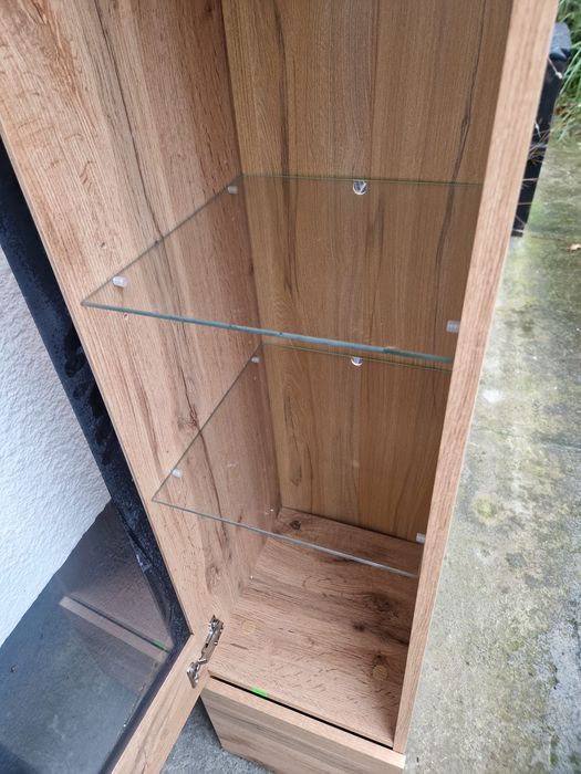 Szafka witryna szklane fronty