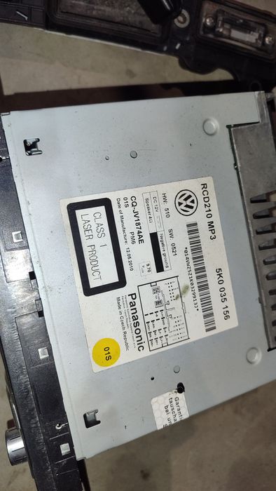 Golf V 5 Touran oryginalne radio CD 1K0.035.156 , 1K0.035.156A