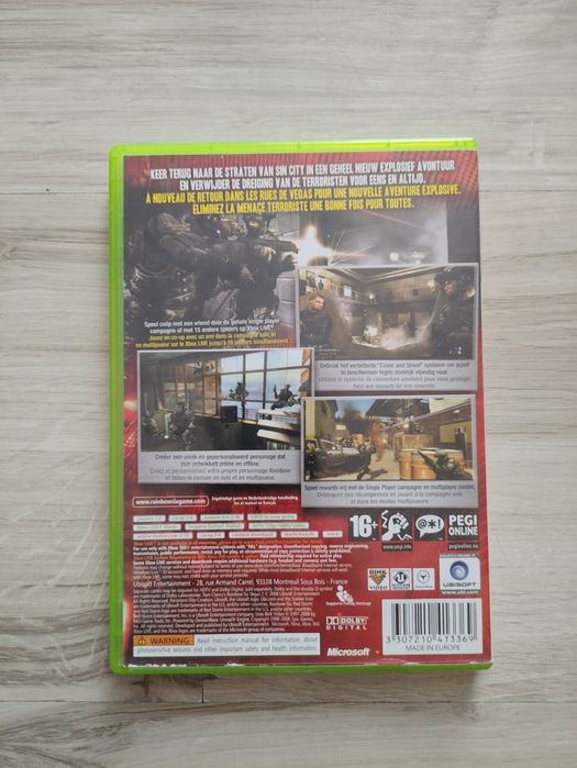 Rainbow sic Vegas 2 Xbox 360