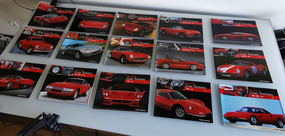 65 fascículos Ferrari Planeta de Agostini