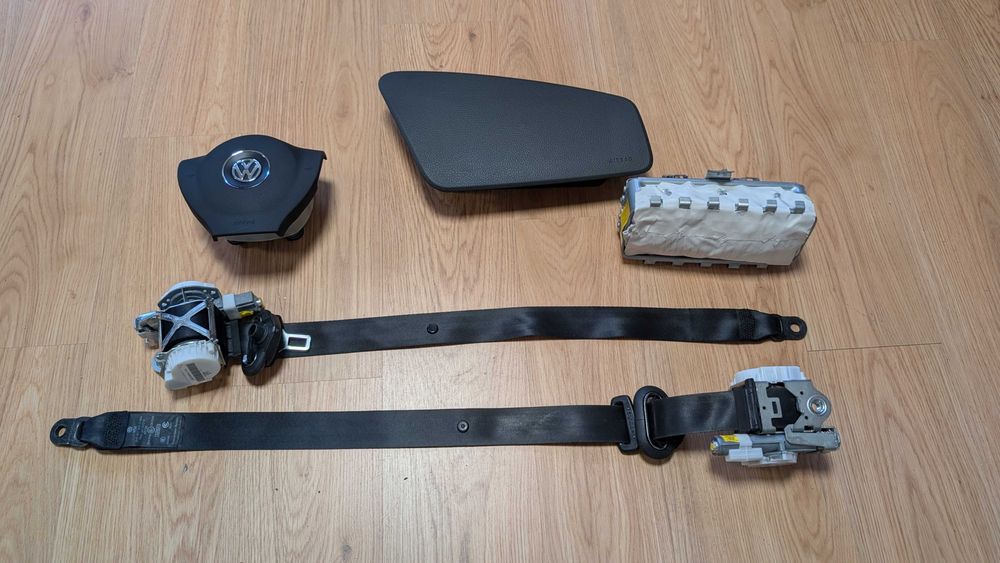 Conjunto Kit Airbags Tablier VW Amarok Volkswagen Volante Cintos