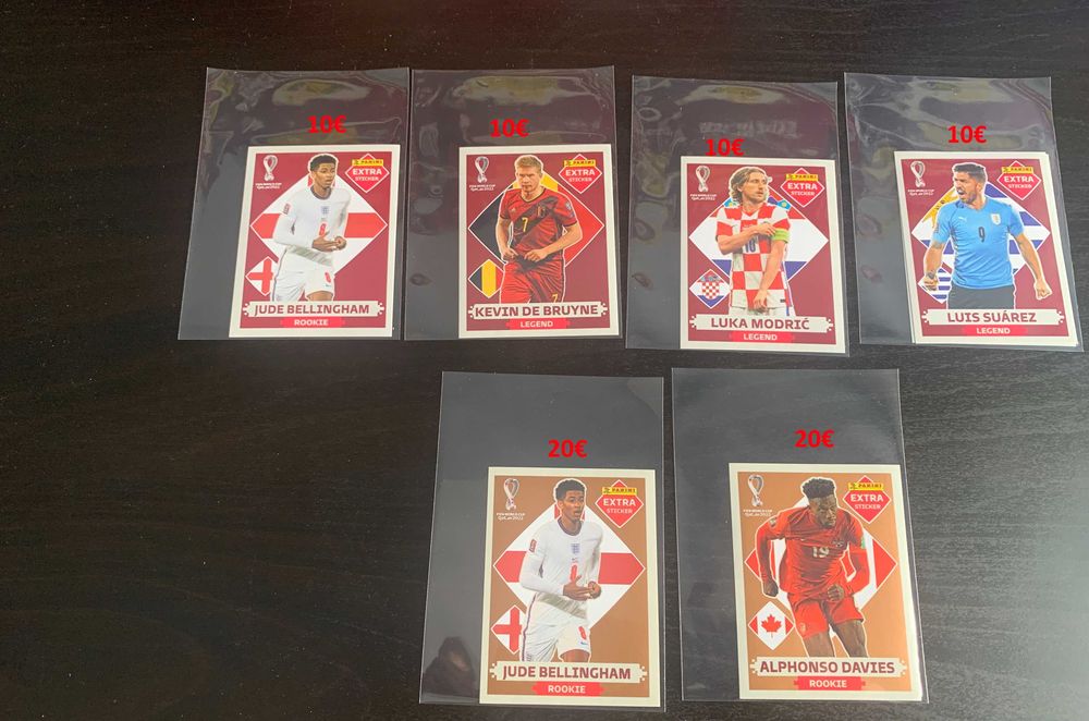 Mundial 2022 (Qatar - Panini) 326 Cromos dif. - Caderneta - Extras