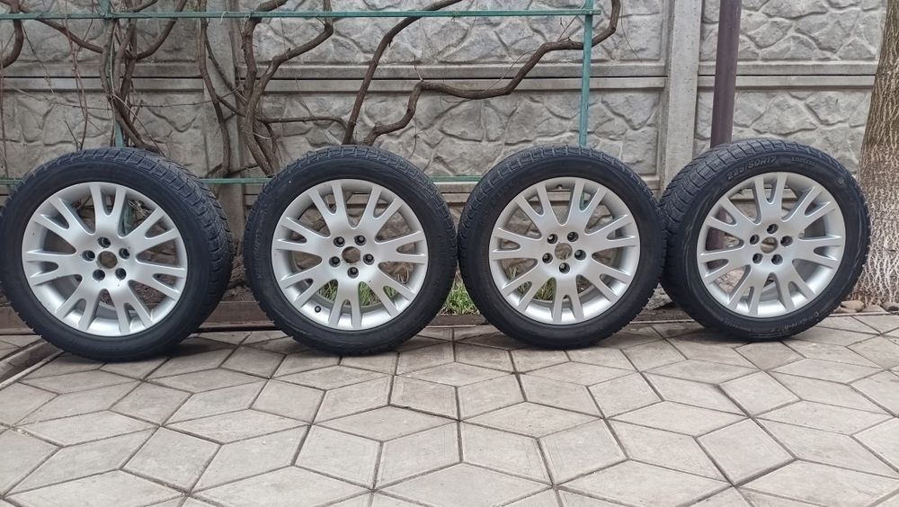 Колеса в сборі, легкосплавні діски з шинами  5/108 7Jx17 5CH50 made in IT 225/50/17 рено  Renault