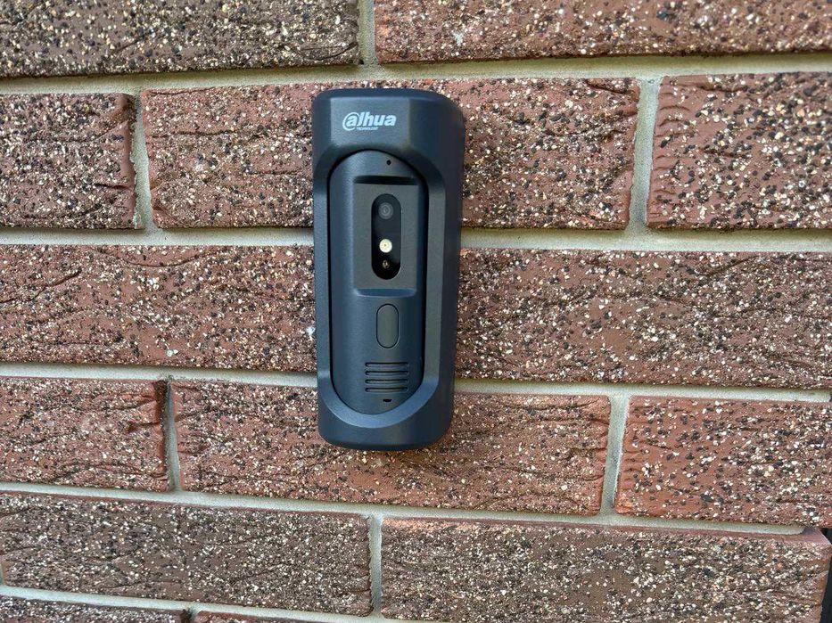 Комплект домофона Установка