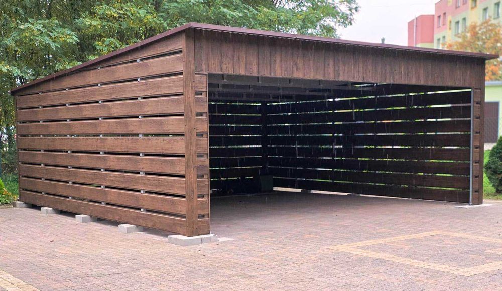 Carport - Zadaszenie Wiata Samochodowa DOWOLNY WYMIAR