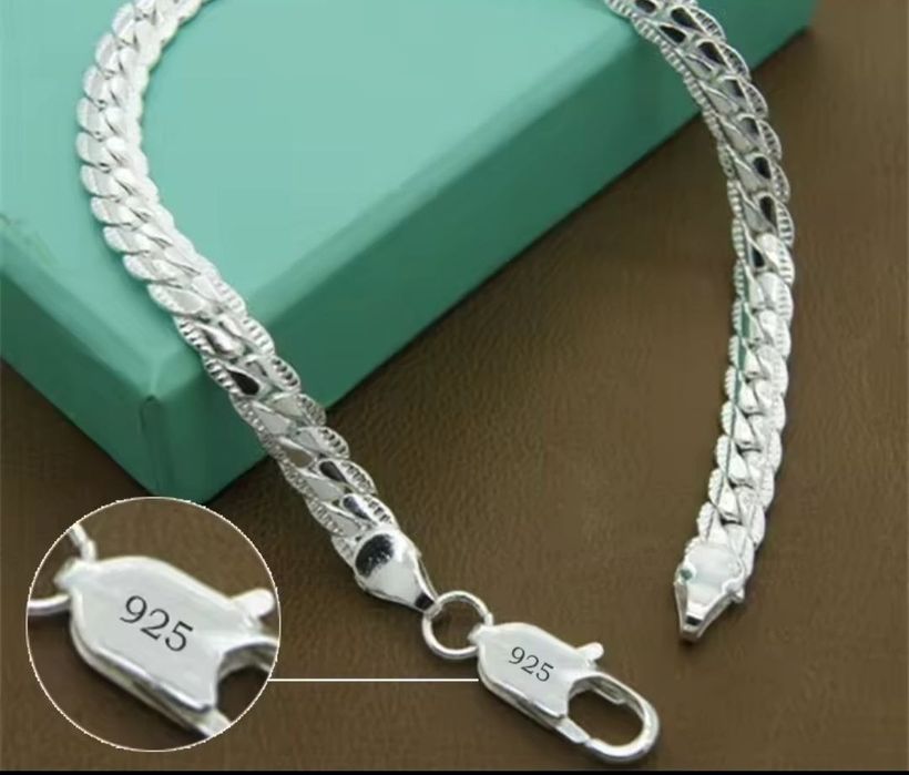 браслет срібний , стиль Пандора 18 см