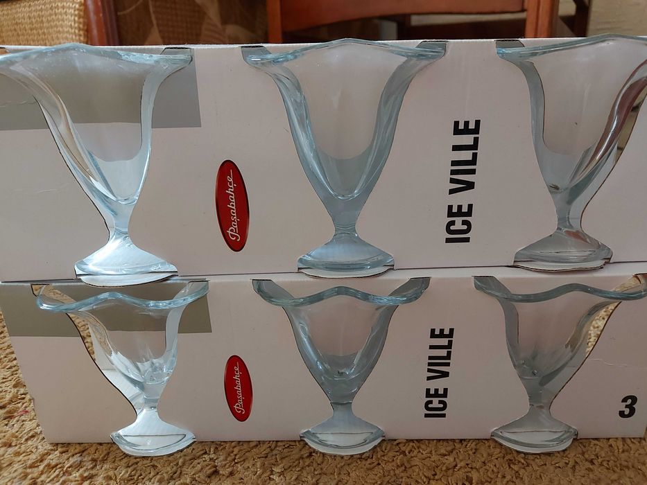 Креманки для мороженого и коктейлей