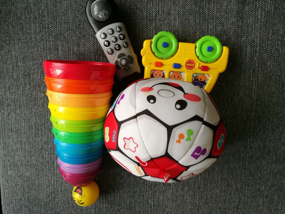 Zestaw zabawek Fisher Price +pilot+autko