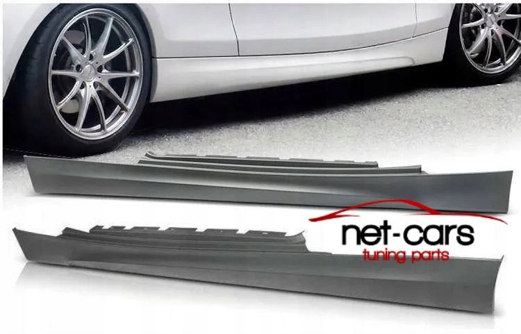 Spoiler Listwy progowe dokładki progi BMW E81 E82 E88 Mpakiet M1