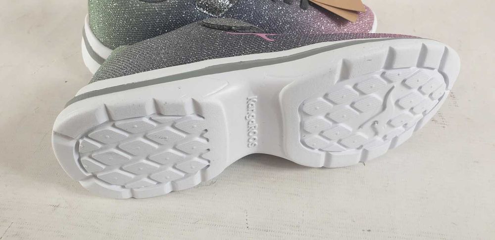 BUTY KANGAROOS nowe   różowe szare   Kangashine Ev II snakersy 38