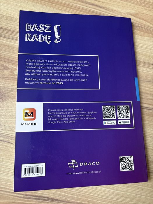 zbiór zadań maturalnych język niemiecki rozszerzony draco „Dasz radę!”