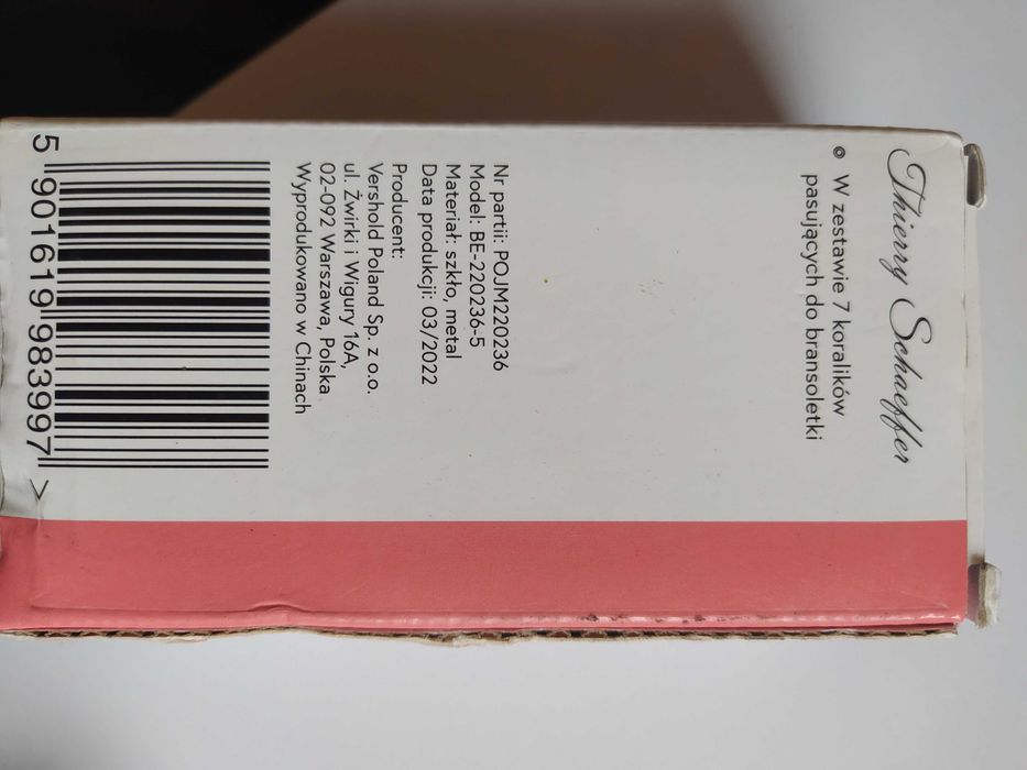 Zestaw koralików/zawieszek do bransoletki  PROMOCJA/OUTLET