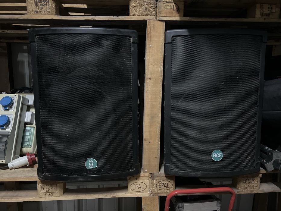 4 tops RCF event 1000w rms emburrachados alterados