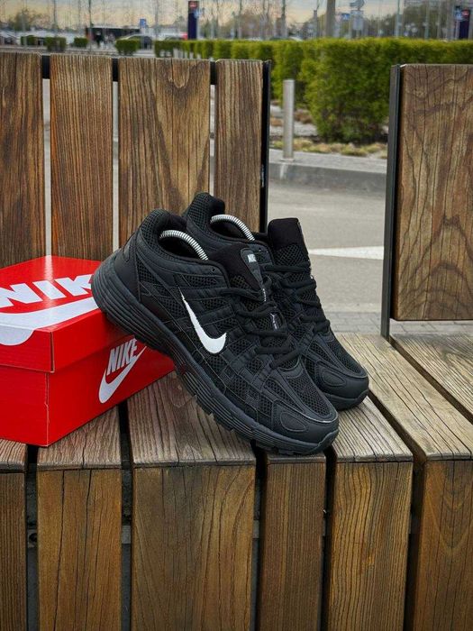 АКЦІЯ! Nike P-6000  Black/White 41 42 43 44 45 46 найк