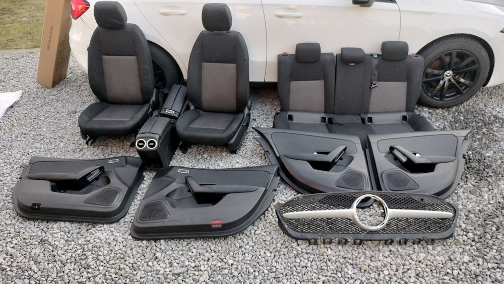 Tapicerka, fotel, kanapa, podłokietnik, atrapa Mercedes a klasa W177