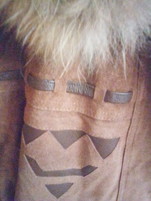 Casaco camurça senhora