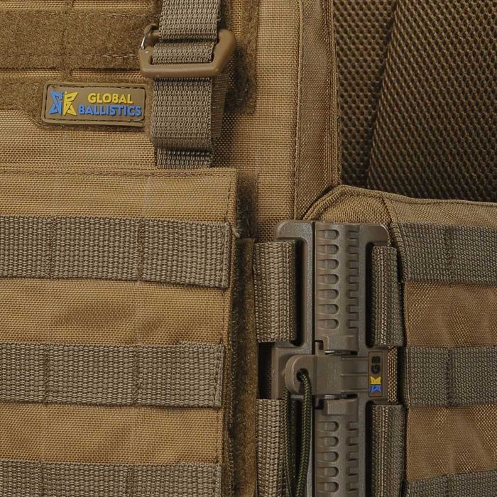 Плитоноска Warmor gen.3 Pro з системою швидкого скидання. Койот.