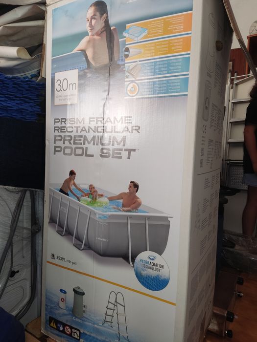 Piscina de jardim desmontável