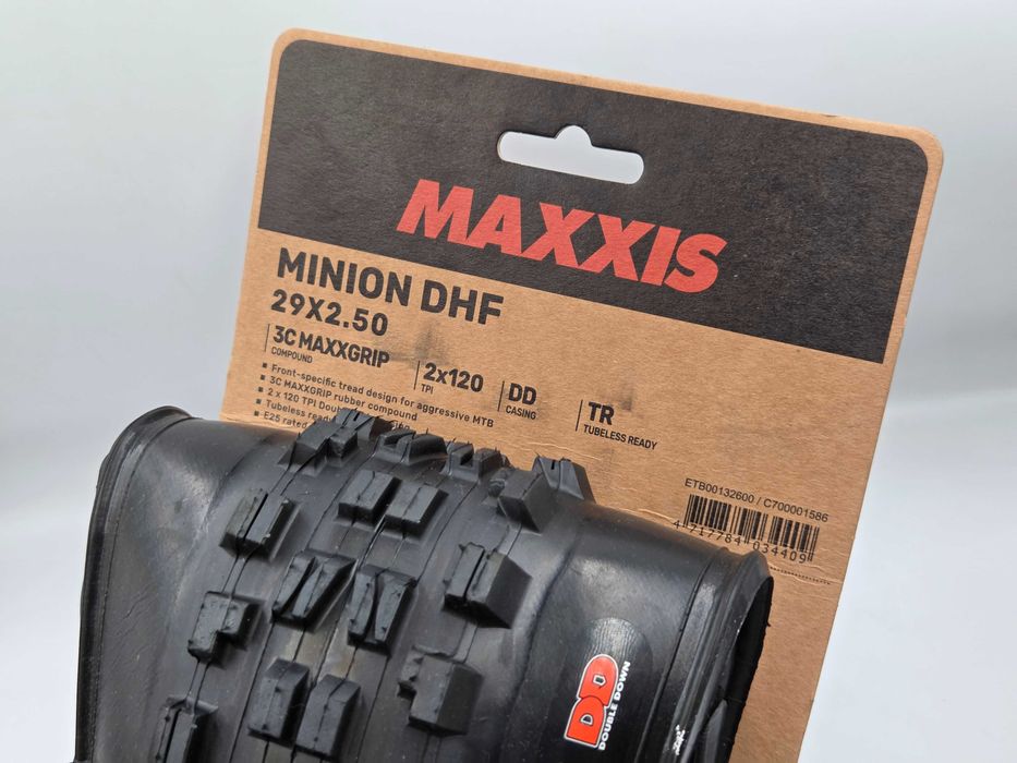 Opona Maxxis Minion DHF 29x2,50" WT DD TR 3C MaxxGrip