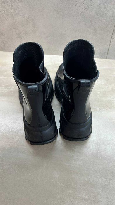 Резинові сапоги чорні/ Гумові чоботи