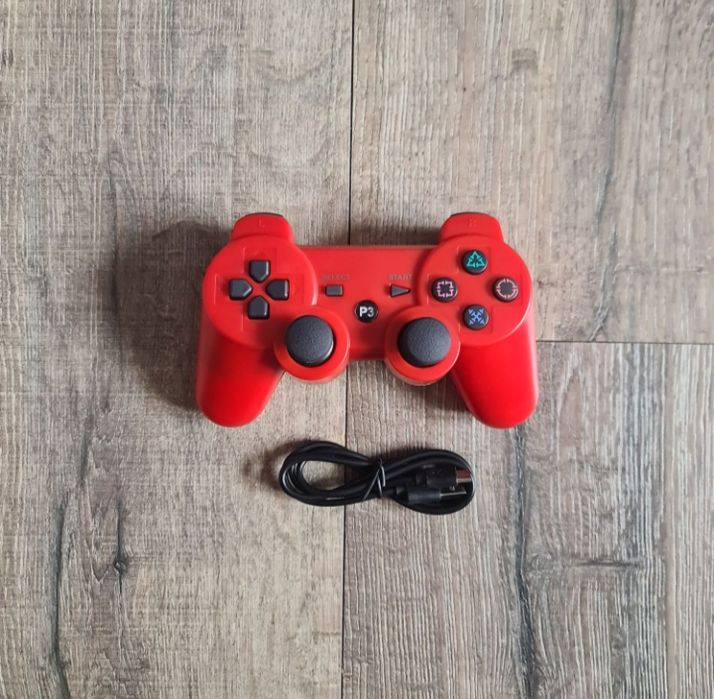 Pad PS3 Czerwony Bezprzewodowy Nowy Wysyłka OLX Gwarancja