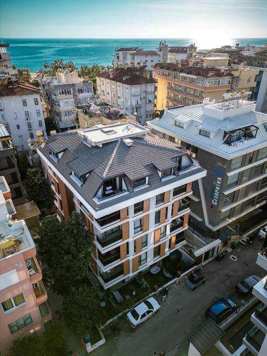 Квартира 150м2/Дуплекс 3+1 у пляжа Клеопатра — всего 200 м до моря Турция