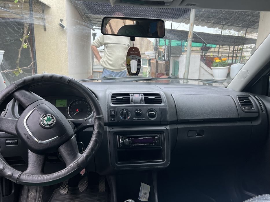Skoda Fabia 1.4 на газу!