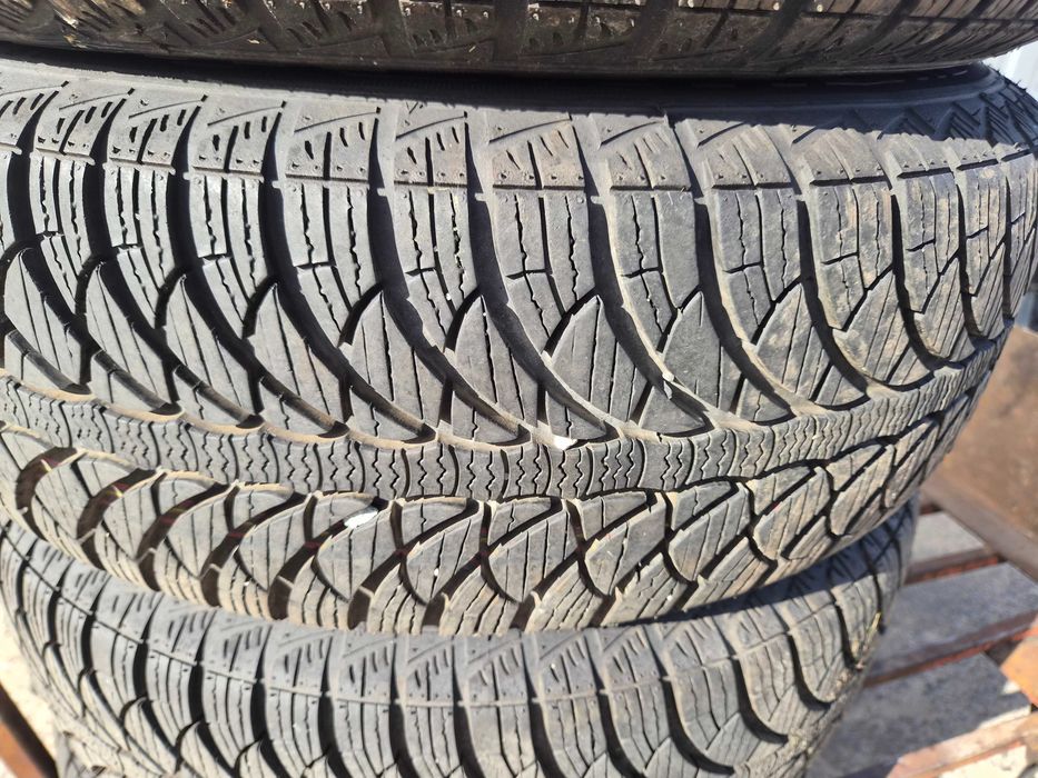 Koła felgi opony zimowe FULDA Audi A4 B5 B6 A6 C5 VW Passat 5X112 15" kpl