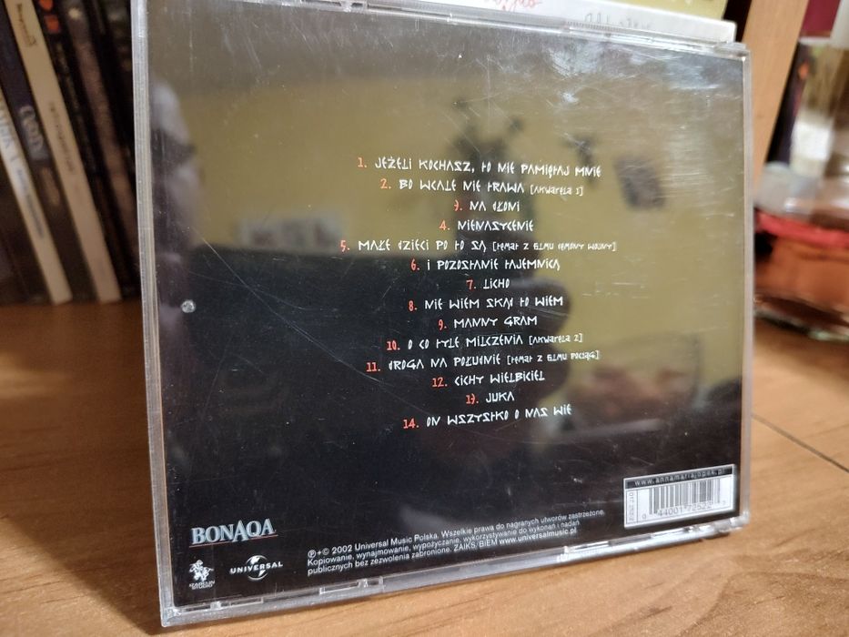Anna Maria Jopek - Nienasycenie - płyta CD