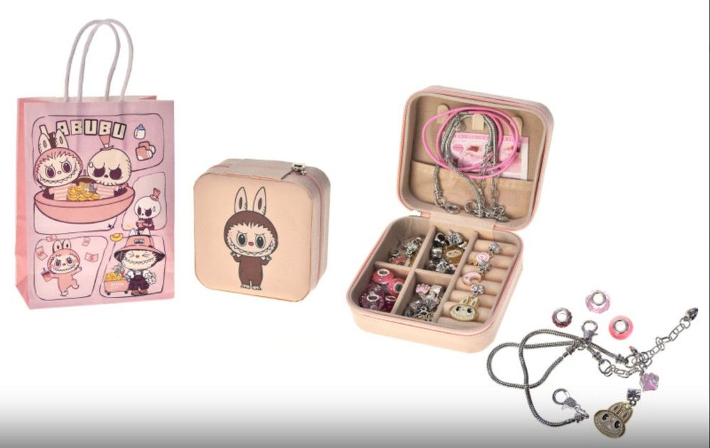 Набір для створення браслетів LABUBU Лабубу 36 елементів